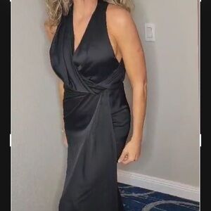 Black Fame and Partner , size 8, evening gown